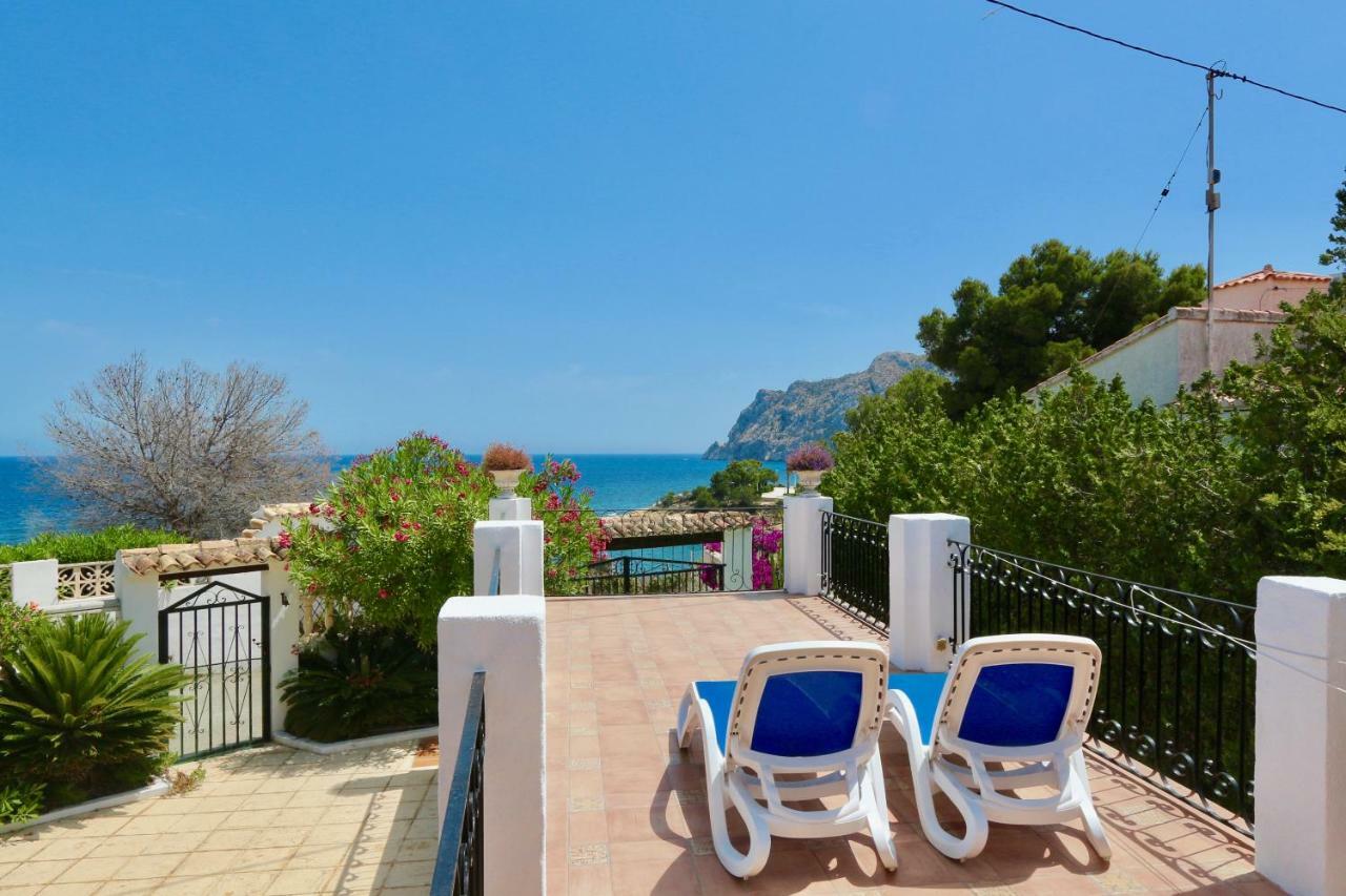 הוילה קלפה Calalga Сasa Frente A La Playa Con Piscina Privada מראה חיצוני תמונה